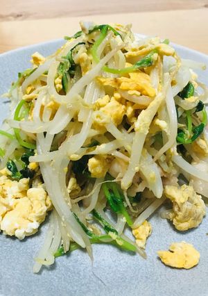 【野菜ソムリエ】もやしと豆苗の中華炒め-レシピのメイン写真