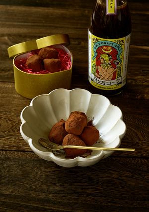 クラフトコーラで板チョコが生チョコに！-レシピのメイン写真