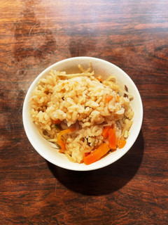 エリンギと野菜の炊き込みご飯-レシピのメイン写真