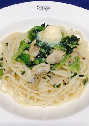 あさりとほうれん草の塩バター生パスタ-レシピのメイン写真
