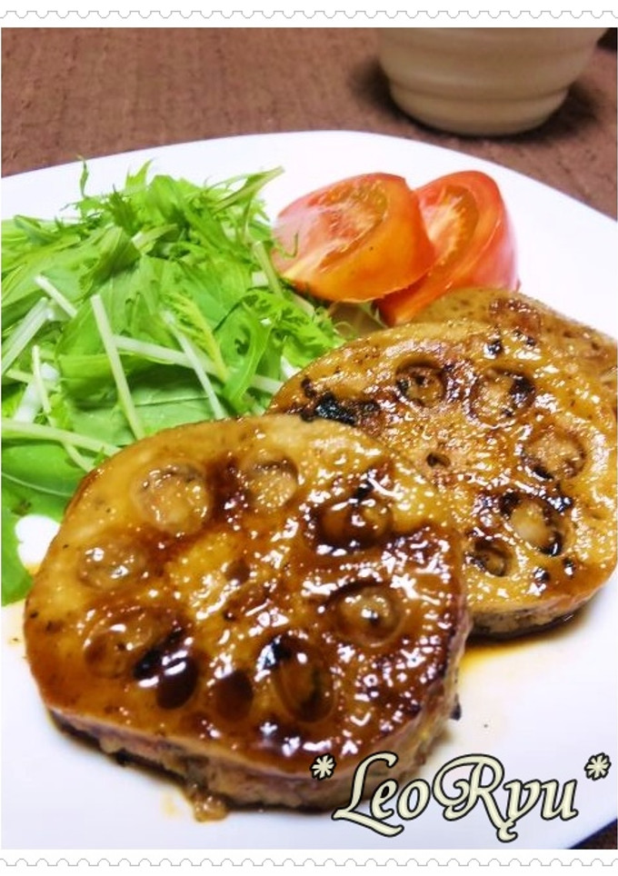 ご飯おかわり✿れんこんのはさみ焼き✿-レシピのメイン写真