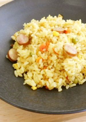 【バランス】まろやかカレーピラフ-レシピのメイン写真