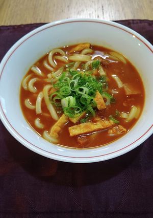 レトルトカレー★うどん-レシピのメイン写真