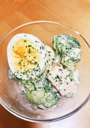 ブロッコリーとたまごのサラダ-レシピのメイン写真
