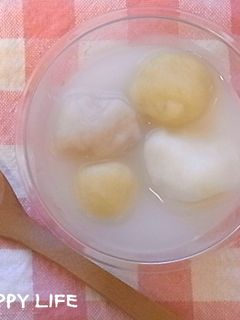 ☆ほっとカルピスで白玉ぜんざい☆-レシピのメイン写真