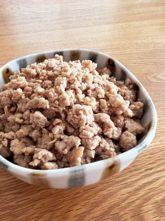 簡単おいしい鶏そぼろ-レシピのメイン写真