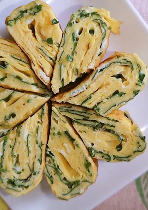 ♡イタリアンパセリの洋風卵焼き♡-レシピのメイン写真