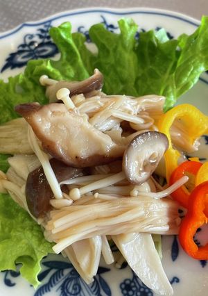 ＃簡単きのこのマリネ。和、洋ドレッシング-レシピのメイン写真