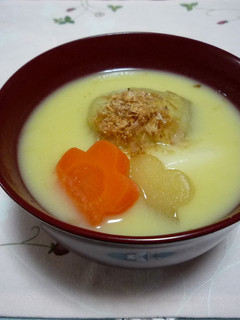 ☆京都・白味噌のお雑煮☆-レシピのメイン写真