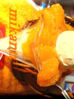こたつでみかんパフェ-レシピのメイン写真
