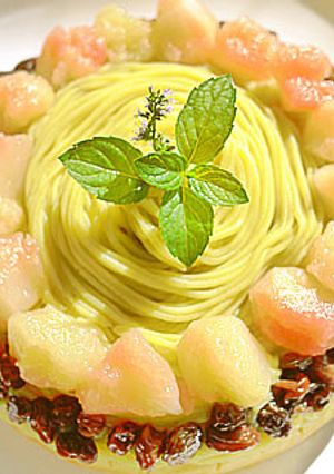 アレルギー対応林檎さつま芋クリームケーキ-レシピのメイン写真