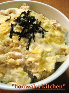 ふんわりヘルシー♡ そぼろde親子丼♪-レシピのメイン写真