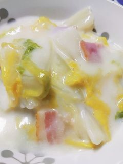 白菜のクリーム煮-レシピのメイン写真