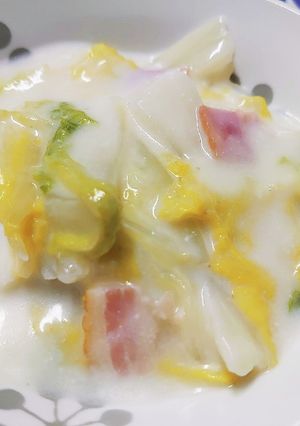 白菜のクリーム煮-レシピのメイン写真