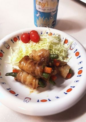 豚肉のお野菜巻き-レシピのメイン写真