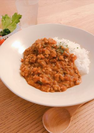 福豆をおいしく♪キーマカレー-レシピのメイン写真
