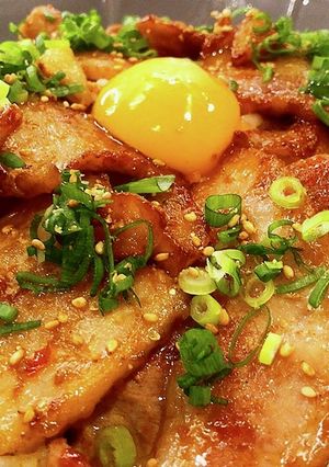 プロ直伝!最強のスタミナ豚丼-レシピのメイン写真