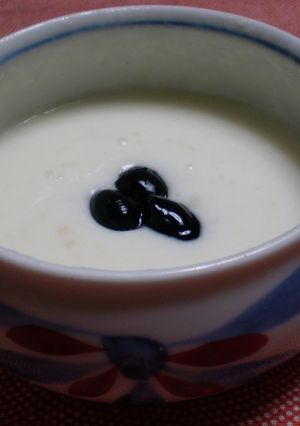 お餅のあったかムース　カルピス味-レシピのメイン写真