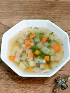 お野菜とハーブのコンソメスープ-レシピのメイン写真