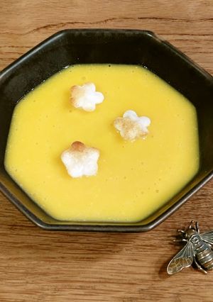かぼちゃのスープ☆餅スナックトッピング-レシピのメイン写真