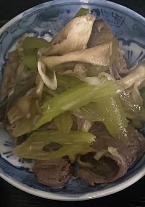 牛肉とフキの和物-レシピのメイン写真
