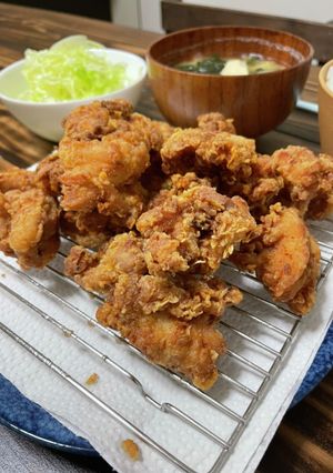 誰でも簡単おいしい唐揚げ(^O^)-レシピのメイン写真