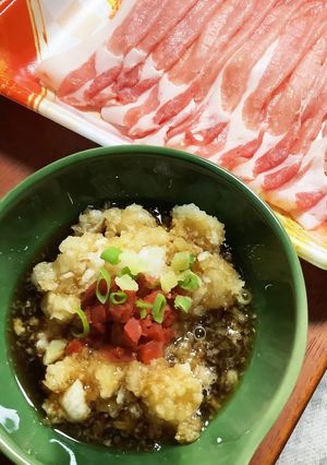 大根おろし＆カリカリ梅で♡しゃぶしゃぶ鍋-レシピのメイン写真