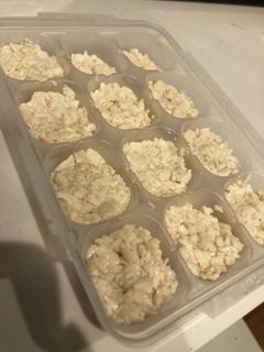 【離乳食中期/モグモグ】ササミの冷凍保存-レシピのメイン写真