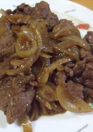 鹿の生姜焼き-レシピのメイン写真
