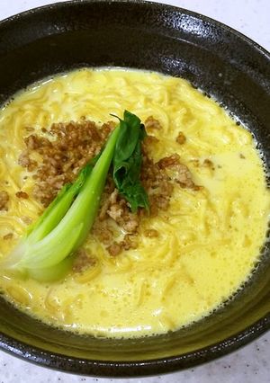 カレー風味の味噌ミルクラーメン-レシピのメイン写真
