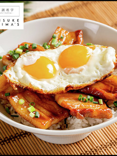 愛媛今治名物!かんたん絶品!焼豚玉子飯-レシピのメイン写真