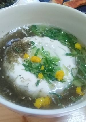 １人１丁！簡単♪おぼろ湯どうふ（柚子味）-レシピのメイン写真