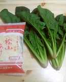 松山あげとほうれん草のおひたし♪超簡単
