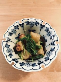 タコと三つ葉のわさび和え-レシピのメイン写真