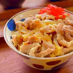รูปของ 我が家のつゆだく豚丼