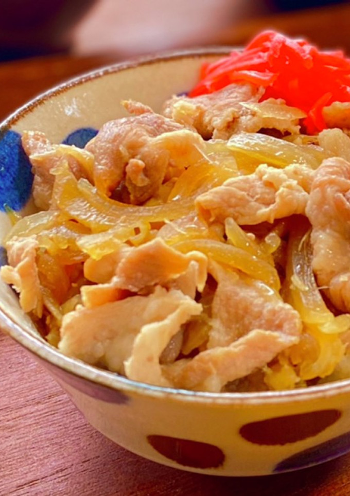 我が家のつゆだく豚丼-レシピのメイン写真
