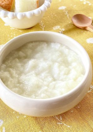 ミルクパンがゆ（離乳食中期）-レシピのメイン写真