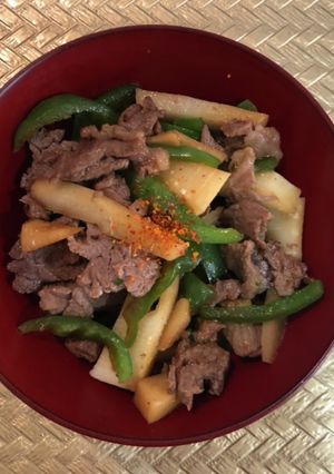 オイスターソースが無くても作れる青椒肉絲-レシピのメイン写真