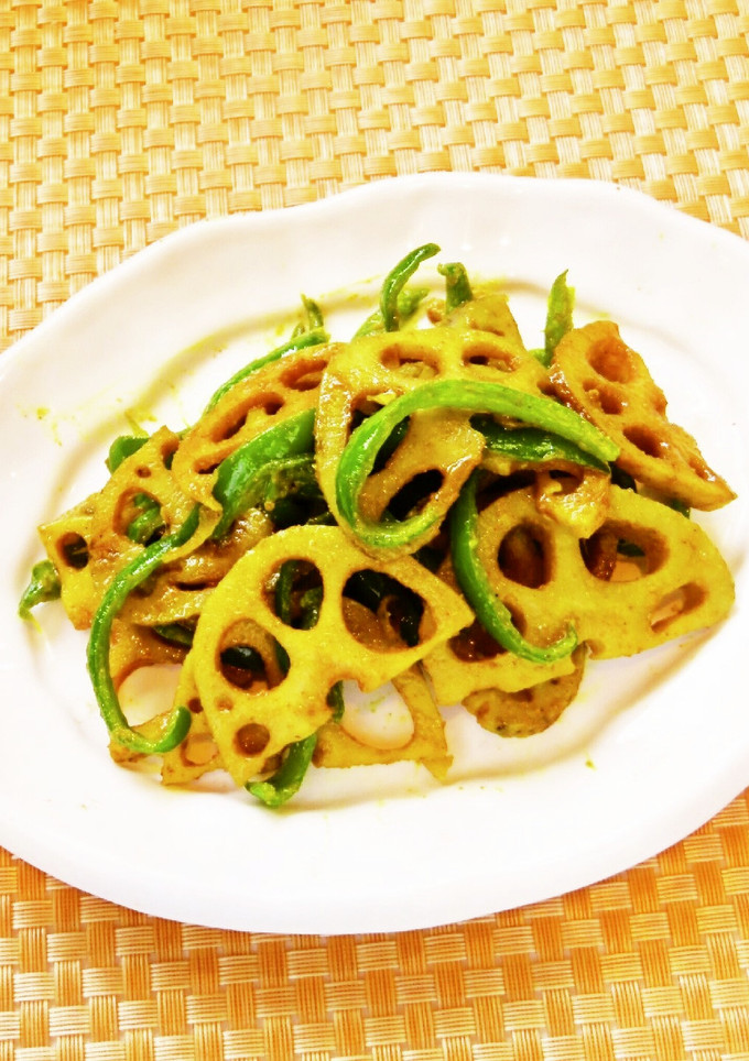 ☺簡単♪蓮根とピーマンのカレーきんぴら☺-レシピのメイン写真