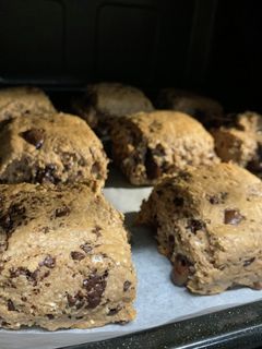 豆腐とプロテイン入りオートミールスコーン-レシピのメイン写真