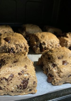 豆腐とプロテイン入りオートミールスコーン-レシピのメイン写真