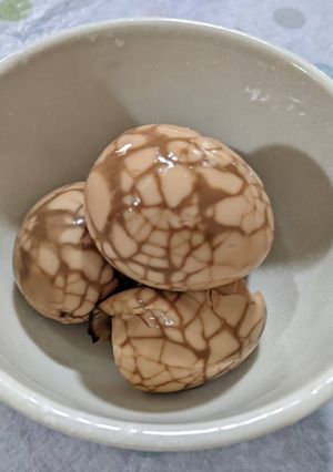 台湾式茶葉蛋(煮卵)-レシピのメイン写真