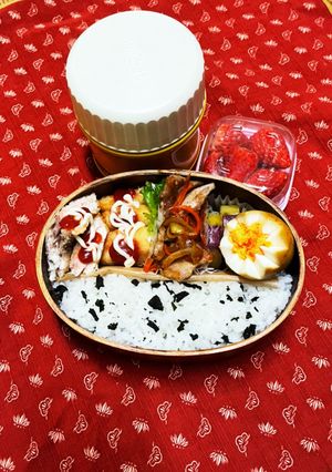 1/25 メカジキフライ弁当-レシピのメイン写真
