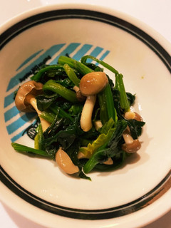 ほうれん草としめじの和物-レシピのメイン写真