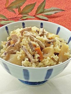塩辛の炊き込みご飯-レシピのメイン写真