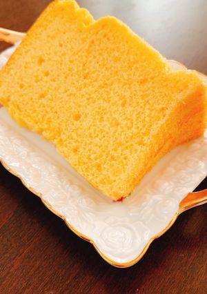 ふわんふわんシフォンケーキ-レシピのメイン写真