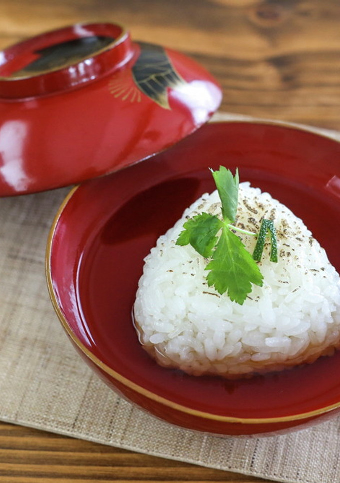 新之助の焼きおにぎり茶漬け-レシピのメイン写真