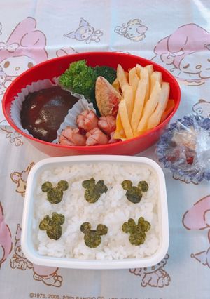 小6娘リモート用お弁当♡1月26日(水)-レシピのメイン写真