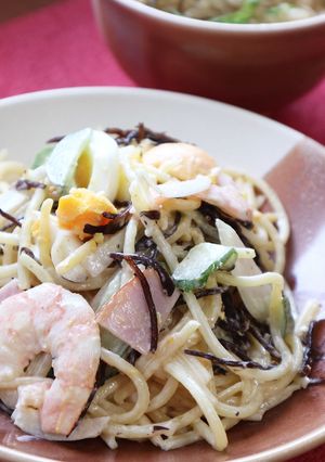 ひじきのサラダスパゲティ-レシピのメイン写真
