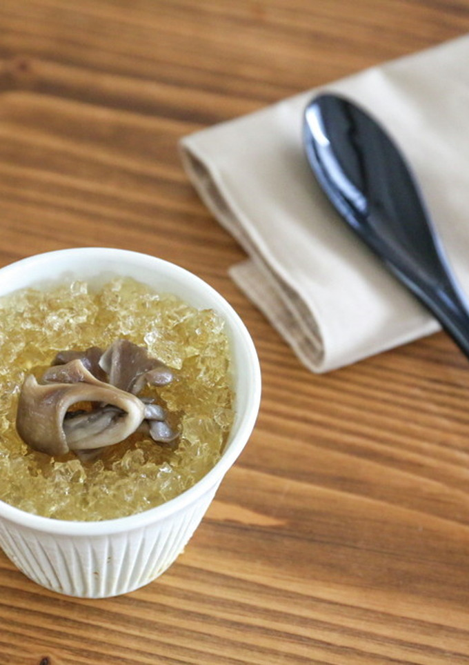 まいたけの冷やし茶碗蒸し-レシピのメイン写真